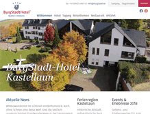 Tablet Screenshot of burgstadt.de
